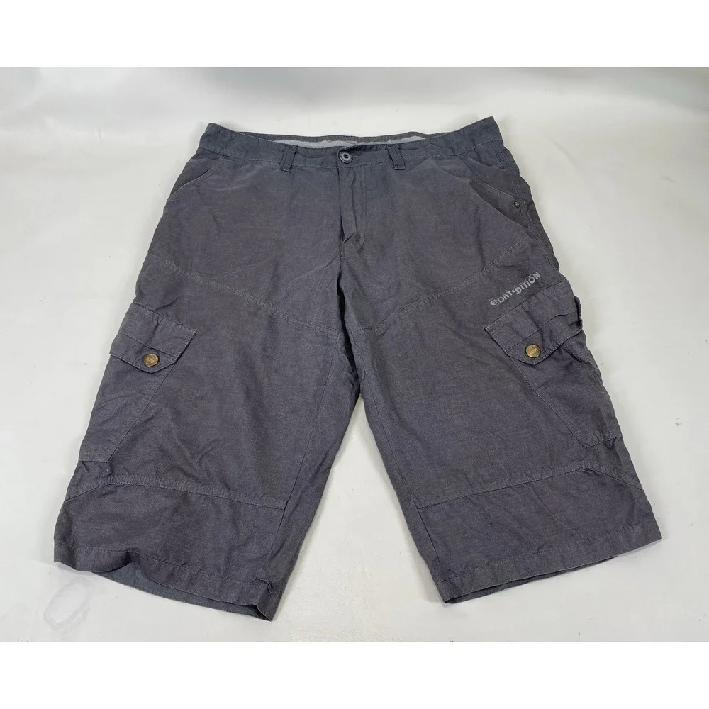 Point Zero Original Cargo Shorts Mens Size‎ 36 Gray